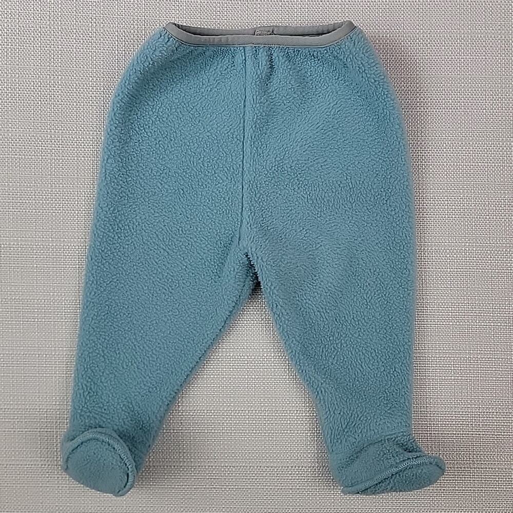 Patagonia Vintage Infants Fleece Footed Outdoor Pants 3M